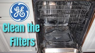 How to Clean the Filters on a GE Dishwasher - Help it DRAIN