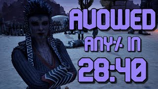 [WR] Avowed Any% Speedrun in 28:40