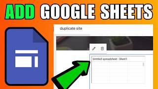 How To Add Google Sheets To Google Sites (2026) (Quick And Easy Guide)