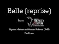 Belle (reprise; karaoke/instrumental) - Beauty and the Beast (musical)