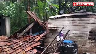 കോട്ടയത്ത് കനത്ത മഴയെ തുടർന്ന് വീട് ഇടിഞ്ഞുവീണു, ഇടയാഴം സ്വദേശി സതീശന്റെ വീടാണ് ഇടിഞ്ഞത്