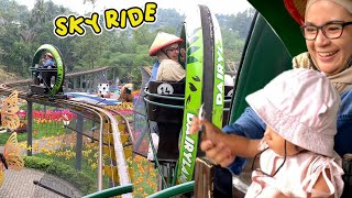 Menegangkan Naik Sky Ride ! Auto Keringat Dingin | Dairyland Puncak Bogor