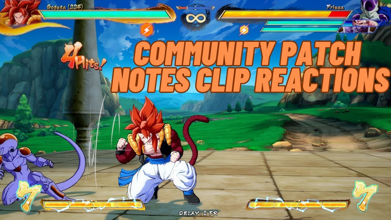 Reacting To New Dbfz Balanced Patch 1 33 Clips Youtube