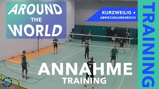 Mit dieser Übung schärfst du deine Konzentration - abwechslungsreiches Annahmetraining