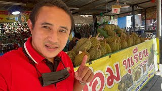 ร้านทุเรียนเจ้อ้อม ตลาดนัดเรือบิน มีมาvายแล้วน่ะครับทุกคน ตลาดนัดเรือบิน อ.บางพลี จ.สมุทรปราการ