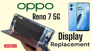 oppo reno 7 5G display replacement | how to change oppo reno 7 5G screen #new #oppo #how