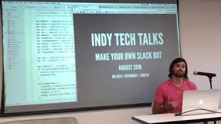 Make Your Own Slack Bot (with JavaScript)