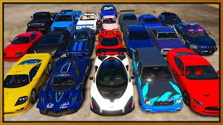 GTA 5 Roleplay - STEALING 20 LUXURY CARS | RedlineRP