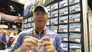 2014 ICAST Z MAN Pop ShadZ Soft Plastic Topwater bait with Casey Martin and IBASSIN