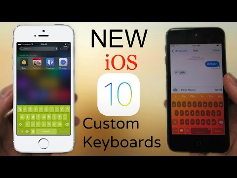NEW iOS 12 – 12.1.2 Custom Keyboards – Change Keyboard Design and Colors