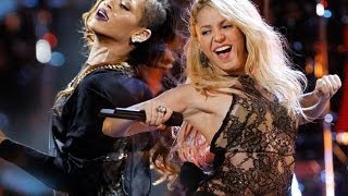 Shakira ft. Rihanna - Can't Remember To Forget You [♦Lyrics♦]