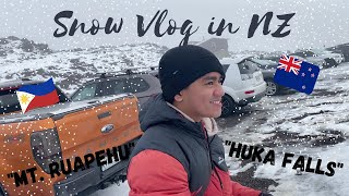 MT. RUAPEHU SNOW TRIP VLOG- AUGUST 2021 (FILIPINO IN NZ)