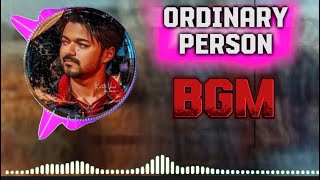 Ordinary Person - Leo [ Bgm With Lyrics ]