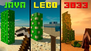 Java vs Lego vs 3033 Minecraft