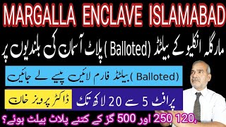 Margalla Enclave Islamabad | Bring the balloted form and take the money | Dr Pervez |