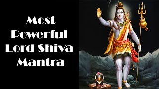 ॐ Most Powerful Lord Shiva Mantra to Remove Evil  Negative Energy   Shiva Namaskar Mantra ॐ