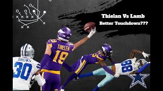 Ceedee Lamb vs Adam Thielan, Who Had The Better Catch || Dallas Cowboys Film Session