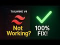 Fix Tailwind CSS Not Working in React Vite (v4 + IntelliSense) | Install Tailwind in VS Code 🔥
