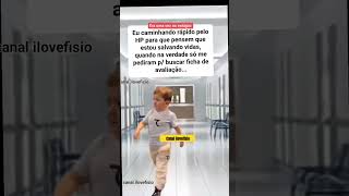 Diário de estagiário de fisioterapia. Como é o estágio de fisioterapia hospitalar. #shorts