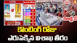 కౌంటింగ్ రోజు ఎరుపెక్కిన విశాఖ తీరం | Visakhapatnam | 2024 Electon Results | Counting Day | iNews