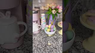 Spring \u0026 Easter Coffee Bar Styling #springdecor #springdecorating #coffeebar #coffeebardecor #spring