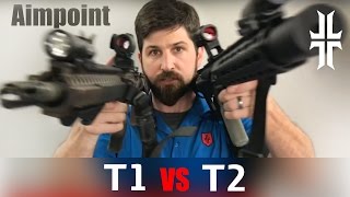 Comparing the Aimpoint T1 to the T2 sights for the m4 / AR-15