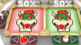 Super Mario Party Minigames (FIRE Mario and Rosalina vs FIRE Luigi and Princess Peach)