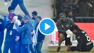 Rachin Ravindra horrified injury vs Pakistan during live match, Pray for Rachin Ravindra, Pak vs NZ