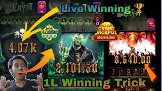 Yono Rummy Grand Jackpot || THE CRYPT New Slot Lunch Today || 1L Winning Tricks don’t miss video