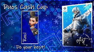 【フォートナイト】  🏆Duos Cash Cup　Session 4 Round 2 【FINALS】　観戦していく！