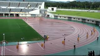 20120818_兵庫県高校ユース陸上_女子4×100m準決勝1組