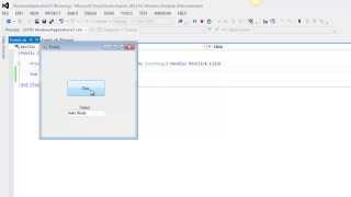 Hello World! - Create a Basic Form - Visual Basic - VB.Net 2013