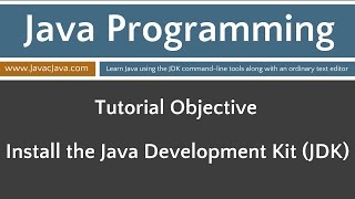 Learn Java Programming - Installing Java JDK Windows 7 and 8.1