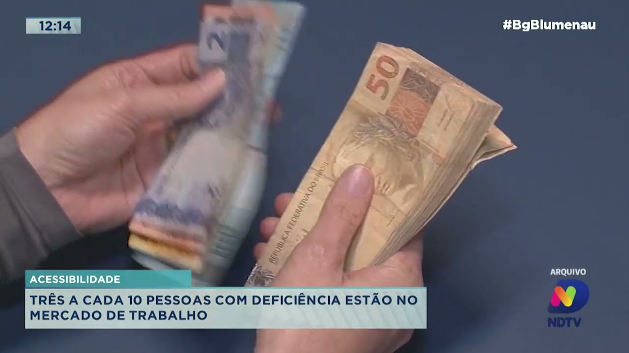 Três A Cada 10 Pessoas Com Deficiência Estão No Mercado De Trabalho