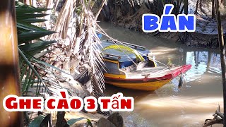 (Số 295) Bán ghe cào 3 tấn 27 triệu