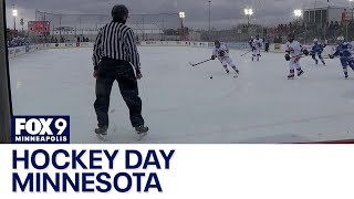 Hockey Day Minnesota kicks off in Shakopee