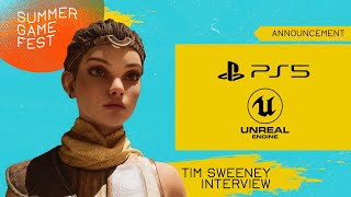 Summer Game Fest: Unreal Engine 5 Reveal and First PlayStation 5 Gameplay