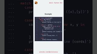 Python match/case Example: Simplify Your Conditional Logic | #pythontricks #pythonforbeginners