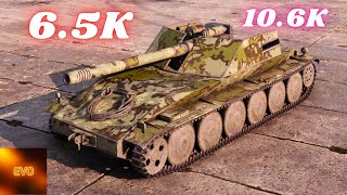 Rhm.-Borsig Waffenträger  6.5K Damage 10 Kills \u0026 SU-122 (1956) 10.6K Damage 9 Kills  World of Tanks