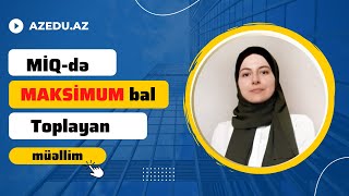 60 bal toplayan müəllim uğurun sirrini AÇIQLADI