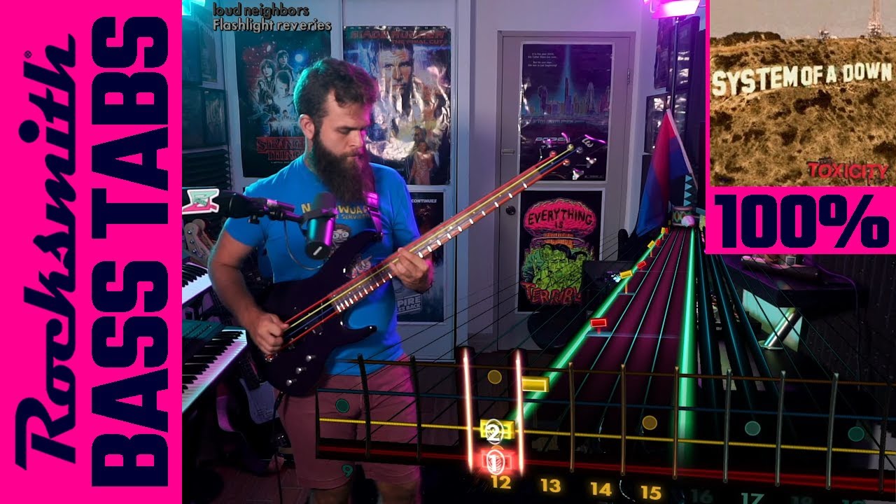 System Of A Down - Toxicity | BASS Tabs & Cover (Rocksmith) - YouTube