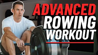 GET SWEATY with a 30 Minute Advanced Rowing Workout!