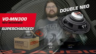 VO-MN300 Double Neo SuperCharged Midrange Speakers