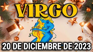 😎𝐓𝐨𝐝𝐨 𝐥𝐨 𝐛𝐮𝐞𝐧𝐨 𝐭𝐞 𝐯𝐢𝐞𝐧𝐞 𝐝𝐞 𝐠𝐨𝐥𝐩𝐞😍Horóscopo de hoy Virgo ♍ 20 de Diciembre de 2023|Tarot