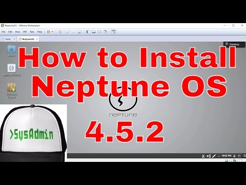 How to Install Neptune OS 4.5.2 Linux (September 2016) VMware Tools Tutorial on VMware Workstation [HD]