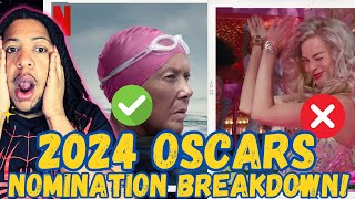 Oscar 2024 Nominations Breakdown | Madame Web Stand Alone? | Plus More