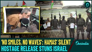 Hamas' SHOCKING Video| Chilling Moment as Hamas Frees Hostages Under Heavy Guard, Israel Shocked