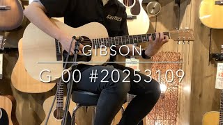 Gibson G-00 #20253109【プレイヤーポート搭載!!】【USAモンタナ工場製】【池袋店在庫品】