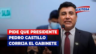 🔴🔵Óscar Zea tras designación de Valer pide que el presidente Pedro Castillo “corrija el gabinete”