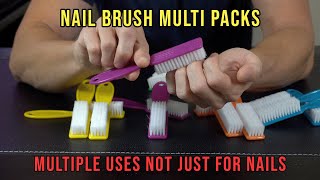 PATELAI - 15 Pieces Nail Brush for Cleaning Fingernails